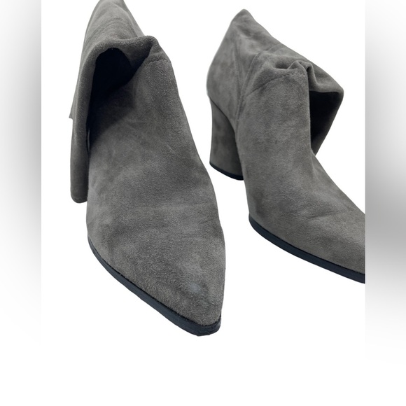 Donald Pliner Lora grey suede booties size 7.5 - Picture 9 of 14